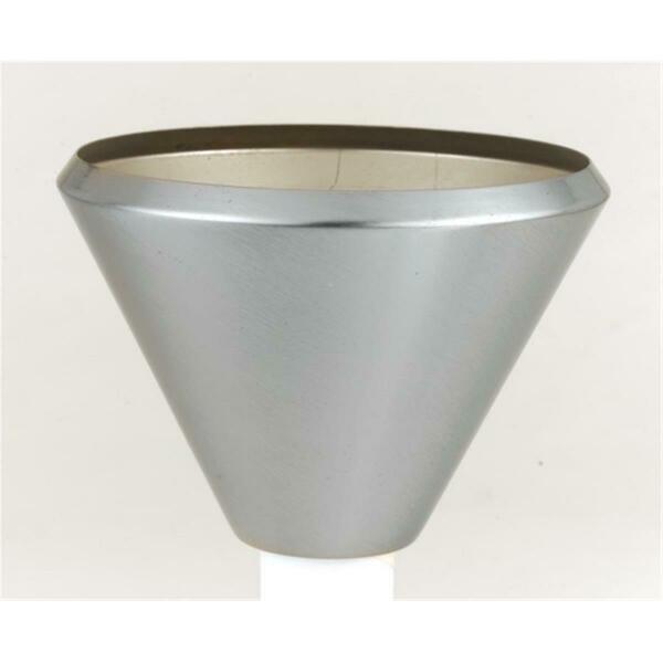 Radiant Brushed Steel Solid Cone Shade For Par38 RA204106